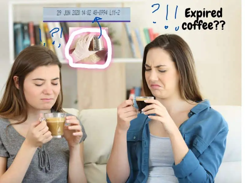 can i drink expired coffee?
